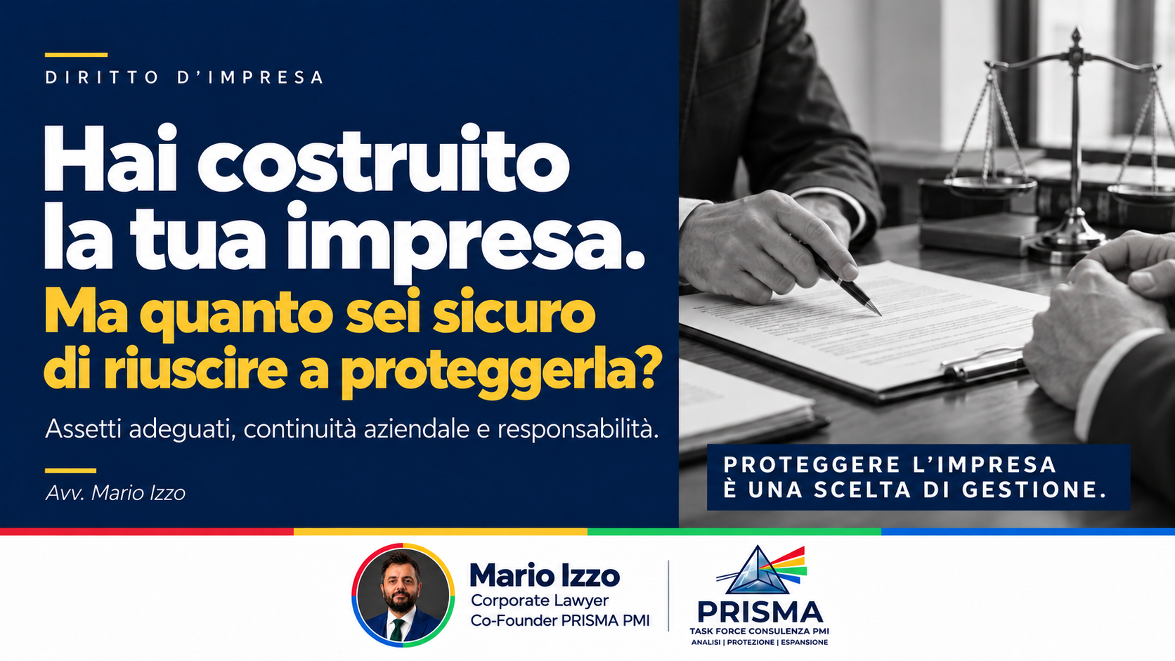 Copertina dell’articolo Hai costruito la tua impresa. Ma quanto sei sicuro di riuscire a proteggerla?