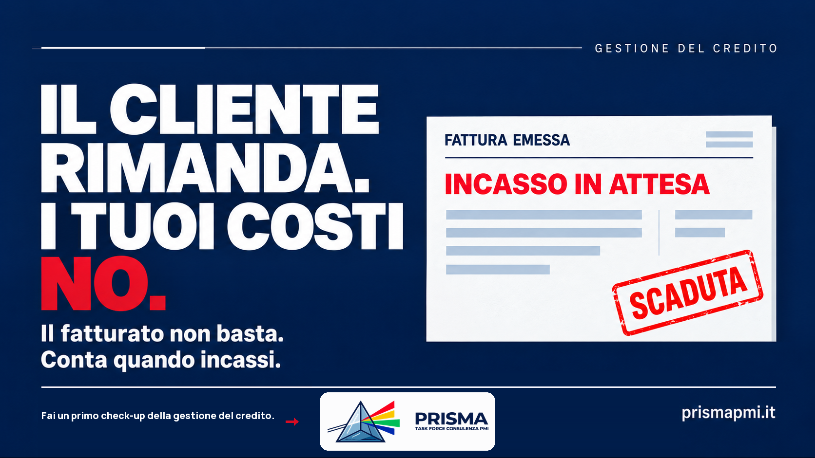 Copertina dell’articolo Il cliente paga in ritardo: quando un credito diventa un problema?