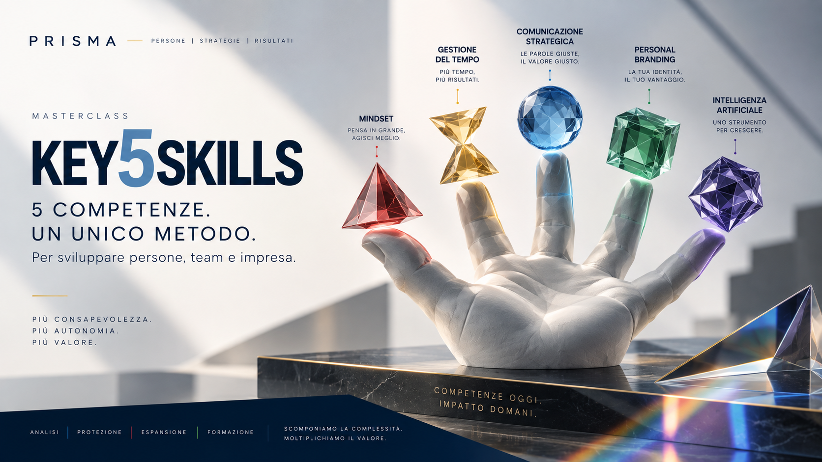Key5Skills: cinque competenze per prevenire le crisi e accelerare la crescita